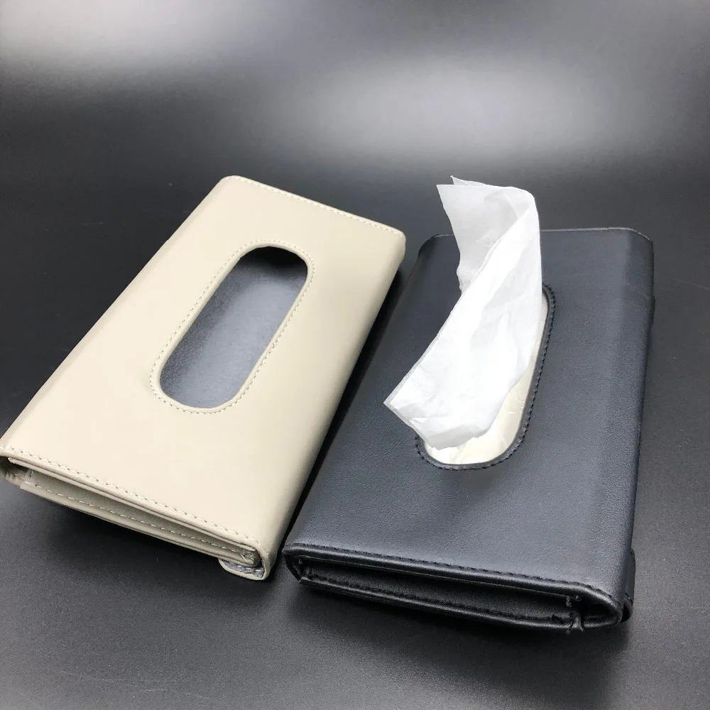 

Car Sun visor Tissue Boxes Case For LINCOLN MKZ MKX MKT Nautilus Navigator Aviator