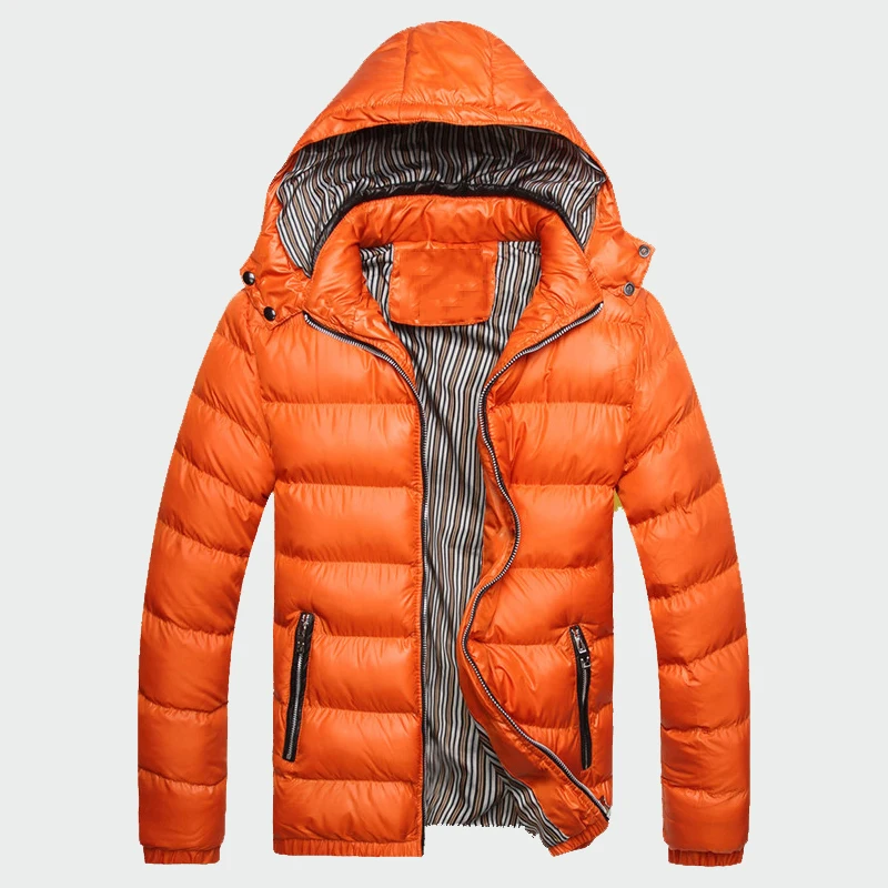 Tanie 2020 zimowe męskie płaszcze ciepłe grube męskie kurtki usztywniane codzienne parki z kapturem mężczyźni płaszcze męskie marki odzież L 7XL ML053