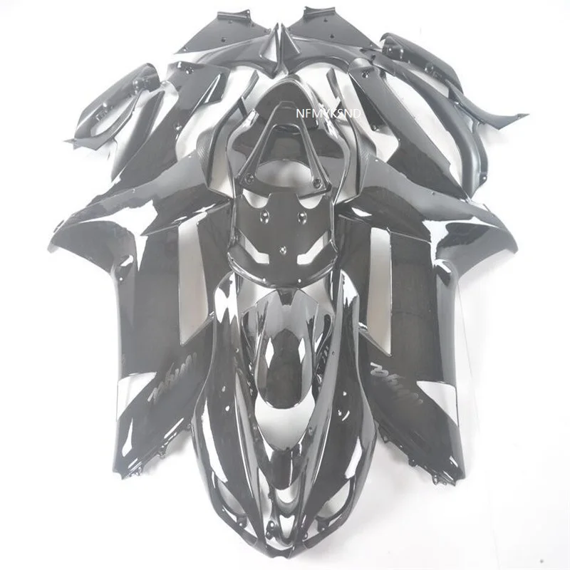 

All black Injection Fairings FOR KAWASAKI NINJA ZX 6R 636 07 08 ZX-6R 07-08 ZX6R 2007 2008 fairing kit ZX 6R 07 08