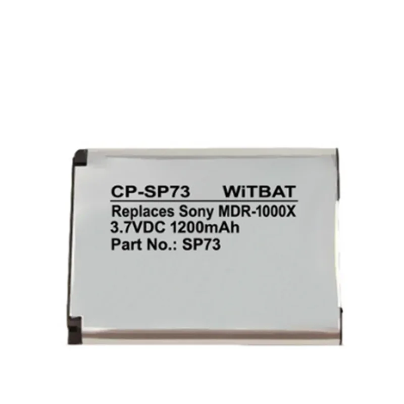 Батарея для Sony MDR-1ABT MDR-1ADAC MDR-1RNC MDR-1RNCMK2 MDR-1000X PHA-1 PHA-2 гарнитура 3 7 V 1200mAh SP73 |