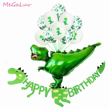 

Dinosaur Party Supplies Dinosaur Balloons Paper Garland for Kids Boy Birthday Party Decoration Jungle party decor