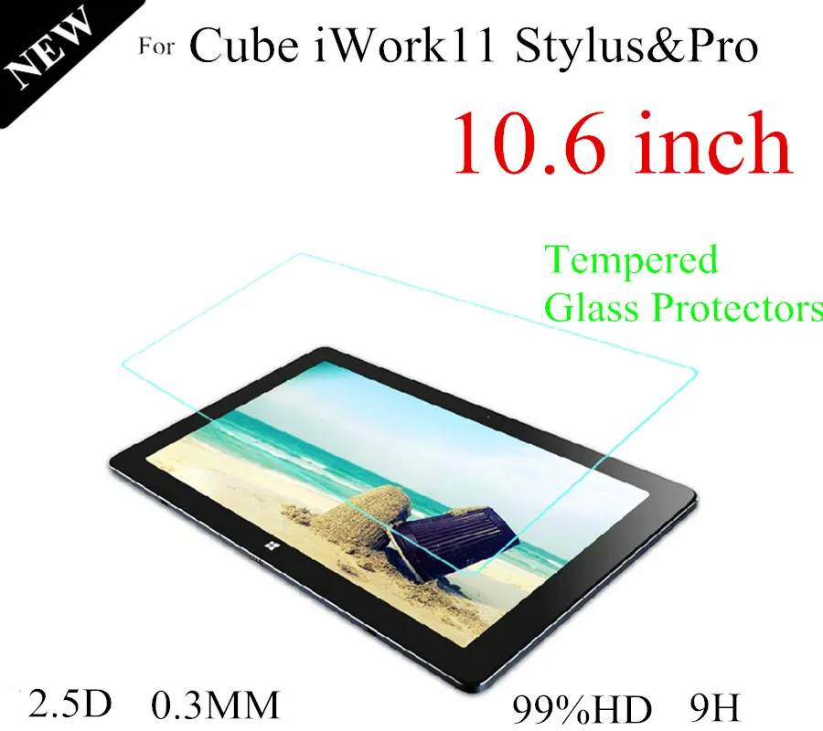 For Cube Iwork 11 10.6 Inch Glass Protectors For Cube Iwork11 10.6 Inch Screen Protective Films 0.3 Mm Explosion Proof Aromatic Flavor Tablet Screen Protectors
