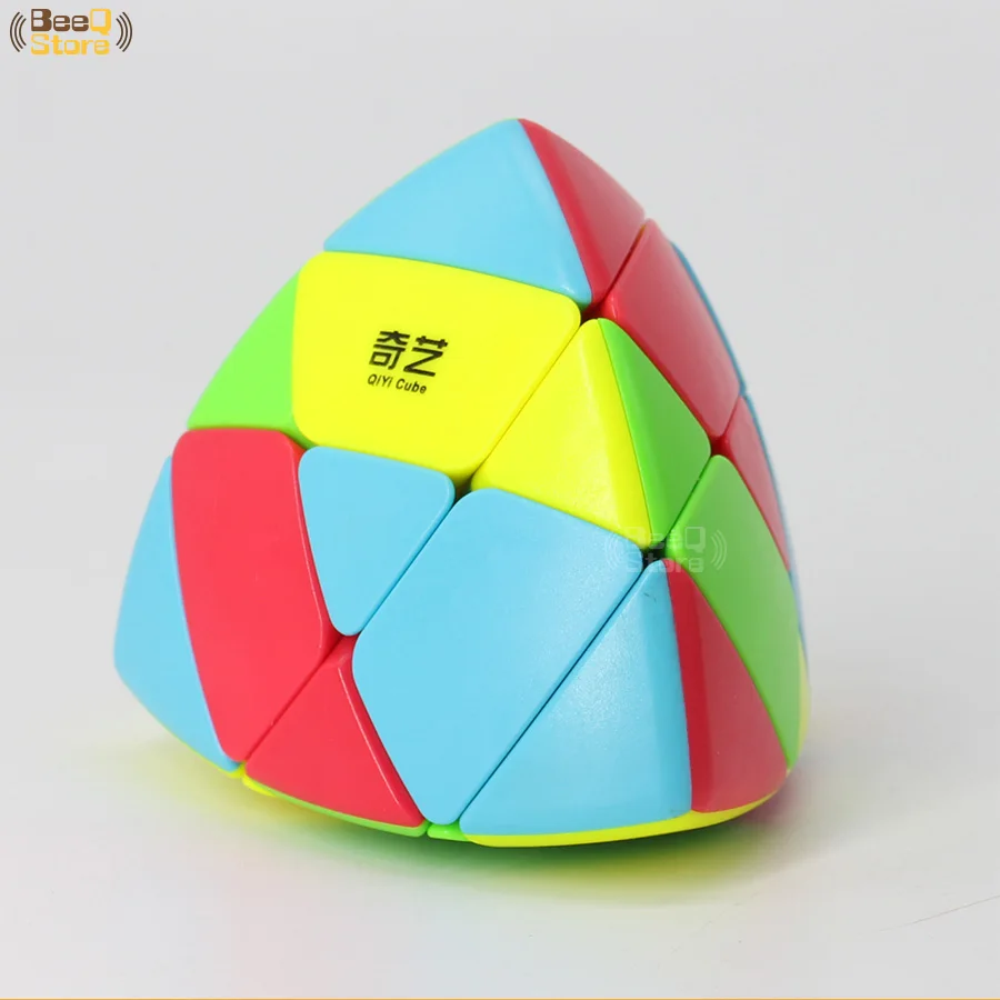 Qiyi рисовый кубик в форме клецки Magic Mastermorphix Fat Puzzle Professional Magico Cubo Stickerless образовательный мозговой Тизер Игрушка