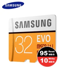 SAMSUNG Micro SD card Memory Card 32gb Mini Sim Cards Waterproof Class10 TFTrans Flash Mikro Memoria Card 32GB For smart Phones