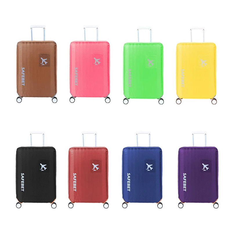 Travel Waterproof Luggage Cover Stretch Protective on The Road Wear-resistant Protective Suitcase Dust Cover for 18 To 30inch