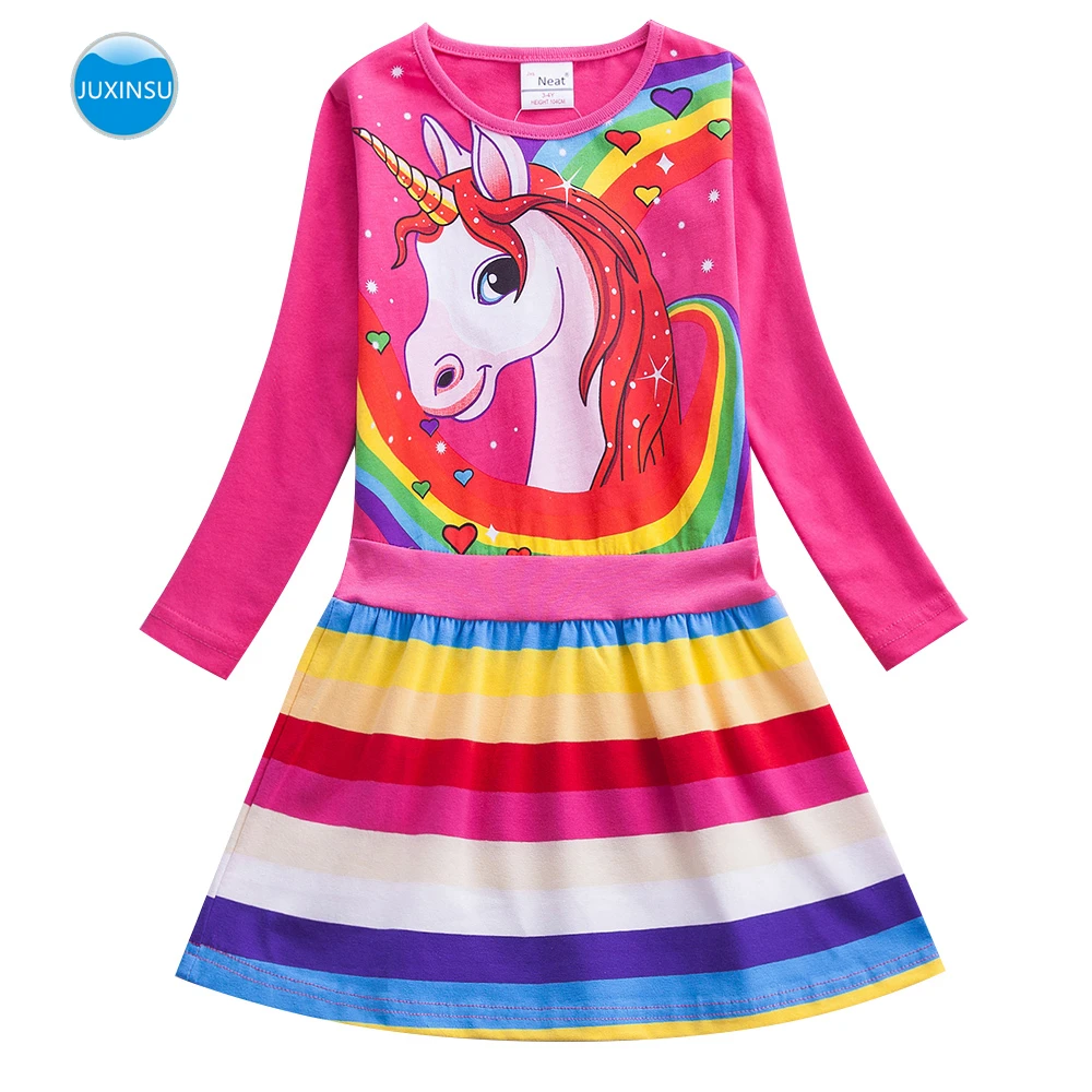 unicorn dress long sleeve