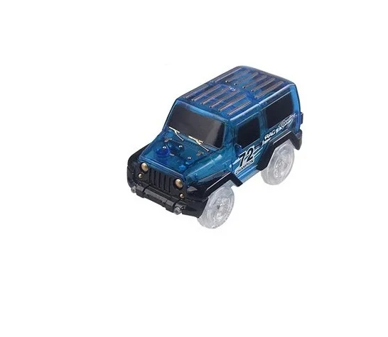 

LED B/O electric Toys Car set for Magic Racing tracks That Bend,Flex&Glow