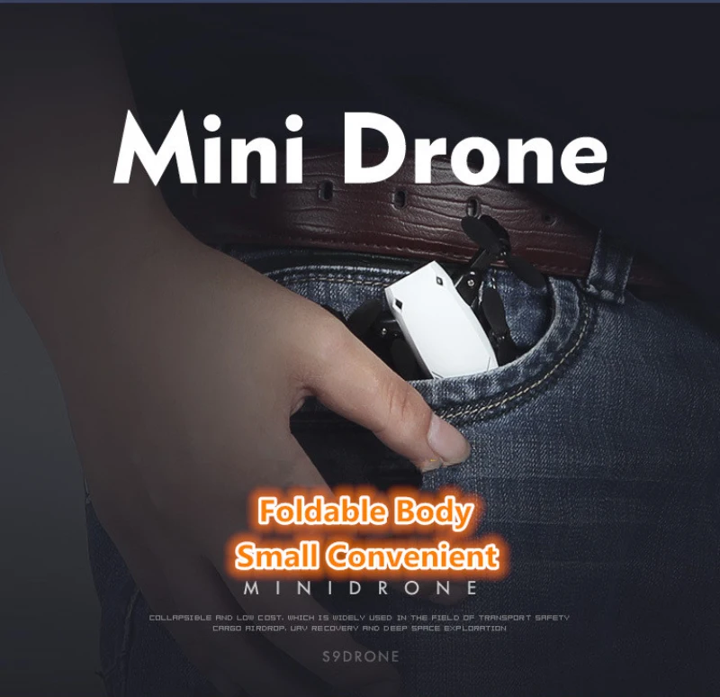 Graus de Rolamento Drone com Câmera Headless e 360 Mini Bonito Dobrável Quadcopter Atitude Hold Wifi Fpv hd vs Ky901 Jy018 rc 7 Brinquedos e hobbies