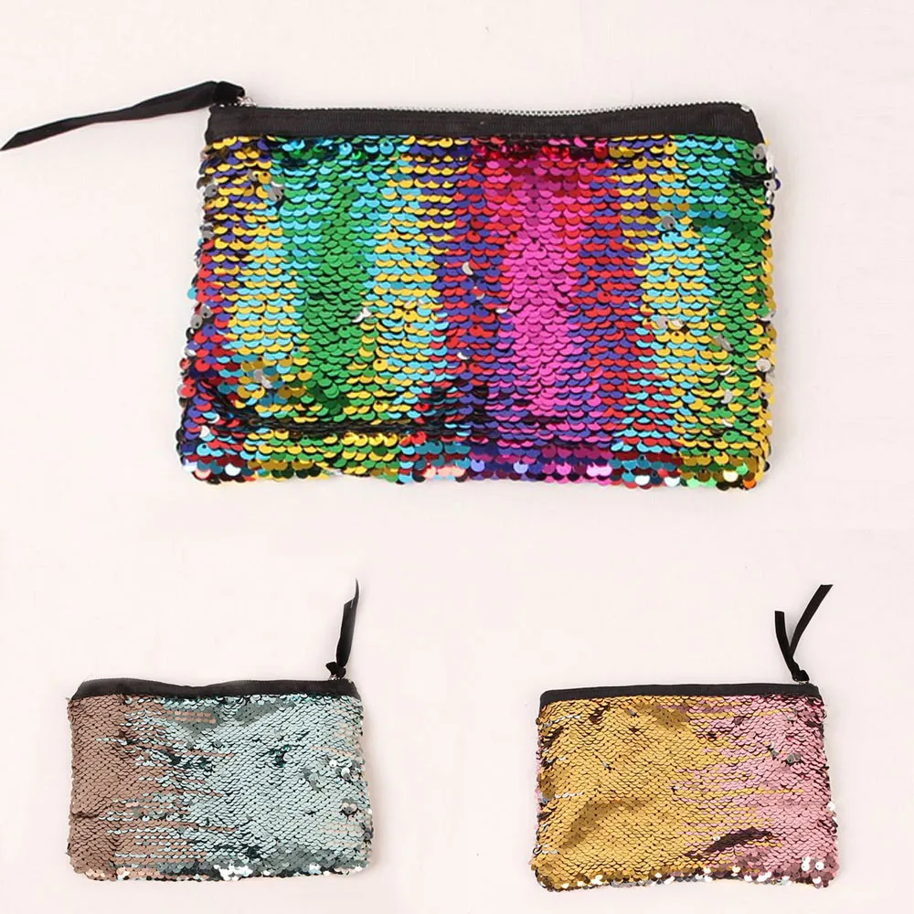 

New Fashion Wallet Women Sequins Bag Clutch Bag Change Purse Women Bag Women's Purses Wallet Bolsa Feminina Portefeuille Femme