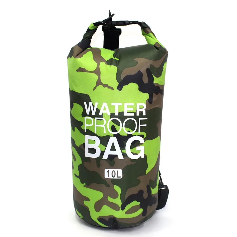 Camouflage Waterproof Dry Bag 2L 5L 10L 15L 20L 30L Rafting Drifting Canoe Travel Kit Pouch Storage Bag  (21)