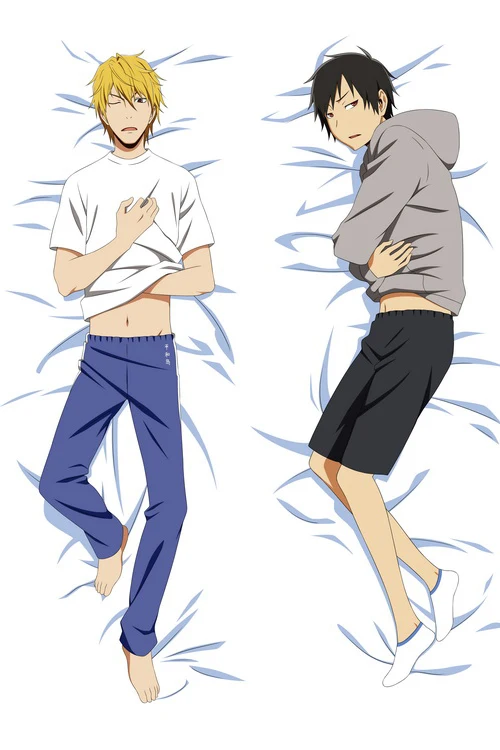 Anime Cartoon DuRaRaRa Double Bolster Hugging Pillow Case Pillow Cover