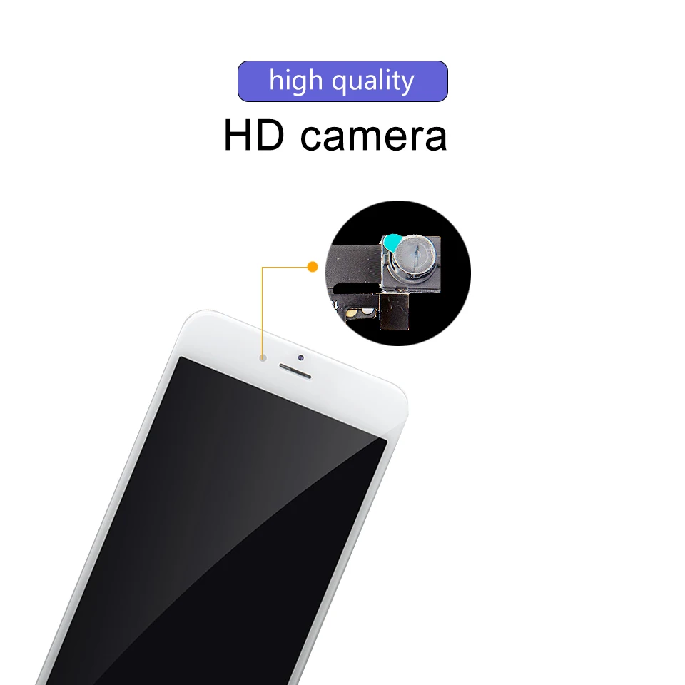 Высококачественная фронтальная камера для iPhone7 7 Plus 8 X XS XR кольцевой держатель