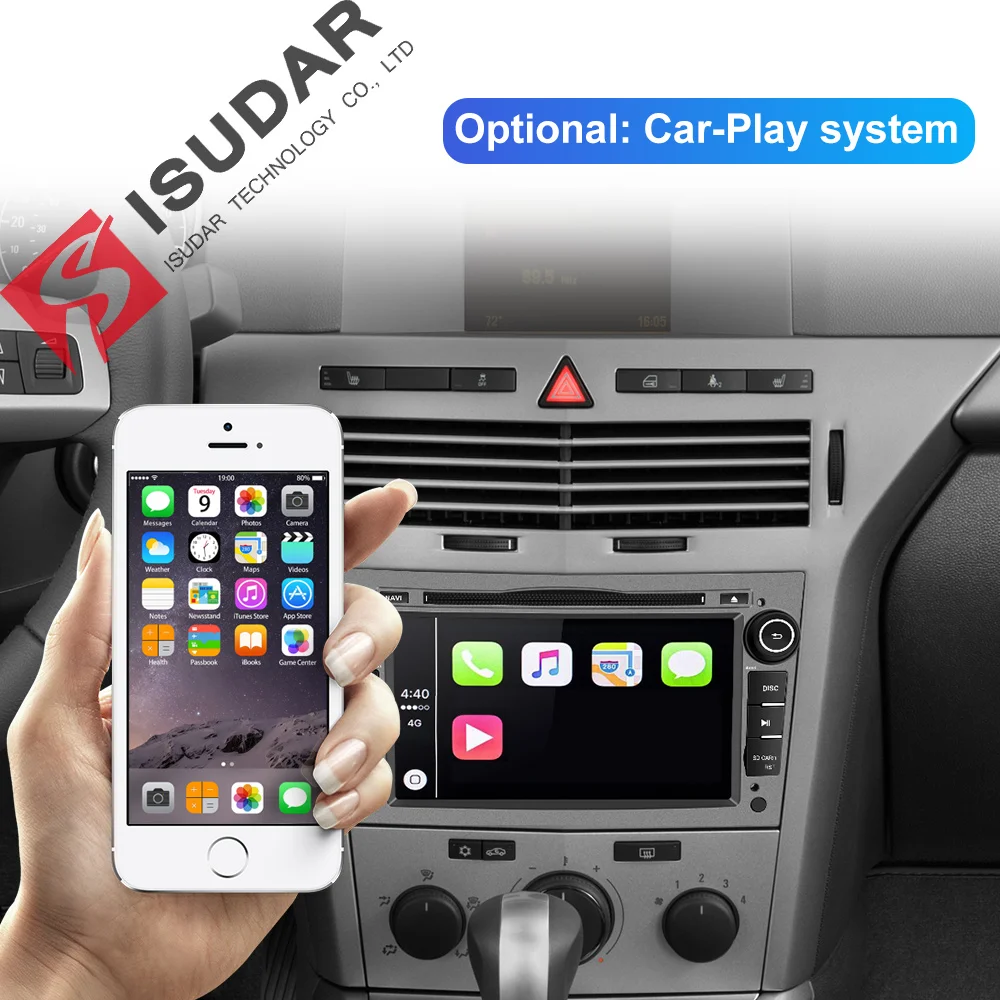 Isudar 2 الدين راديو تلقائي الروبوت 9 لأوبل/أسترا/زافيرا/كورسا الثماني النواة RAM 4 GB GPS سيارة مشغل وسائط متعددة DVD Wifi USB DVR DSP