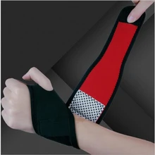 1 шт спортивные с подогревом браслет для кросс-ФИТА Регулируемая теннисная ремешок черный тяжелая атлетика munhequeira тренажерный зал подтяжка для ладони поддержка