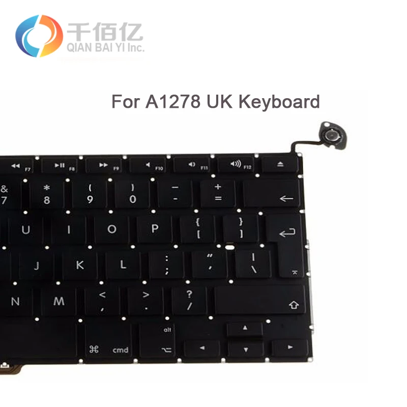 

Wholesale New Laptop UK Keyboard For MacBook Pro 13'' A1278 Keyboard UK Keyboard Replacement 2008-2009/2010-2012 Year