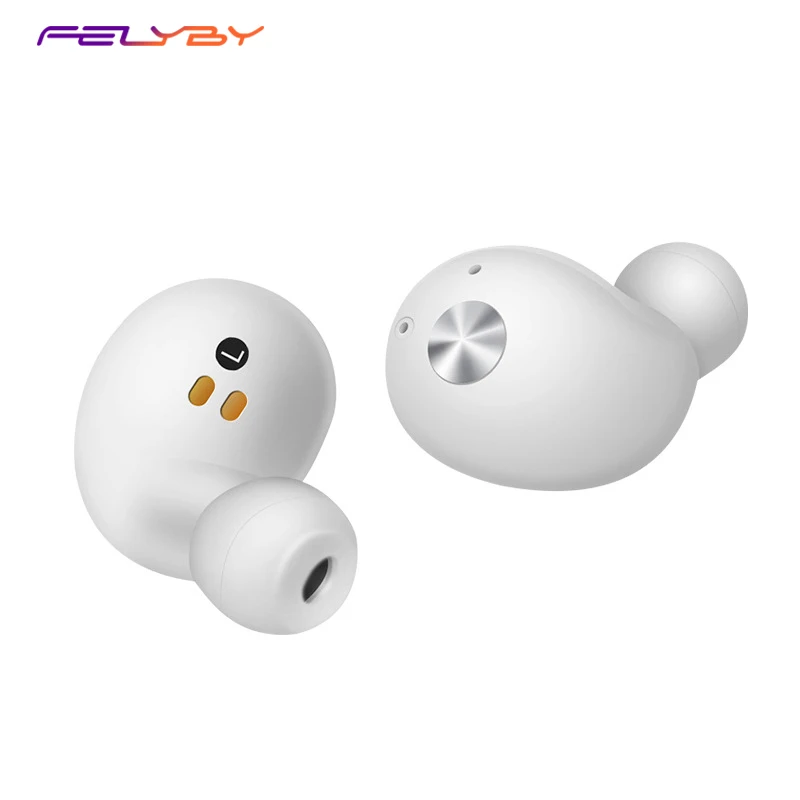 FELYBY Новая беспроводная стерео бинауральная Bluetooth-гарнитура ультрамаленькая