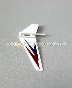 WL V911-2 RC helicopter spare parts tail vertical decorative fin sheet (white) | Игрушки и хобби