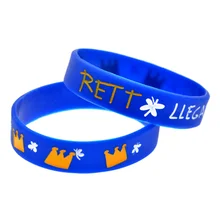 OneBandaHouse оптом дешевый Пользовательский логотип браслет персонализированный дизайн силиконовый браслет