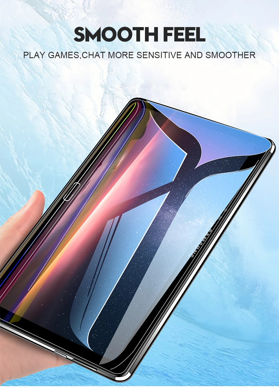 Screen Protector For Samsung Galaxy Tab A 10.1 2019 10.5 2018 9D Full Coverage Tempered Glass Flim For Galaxy Tab S5e S4 S3 S2 (18)