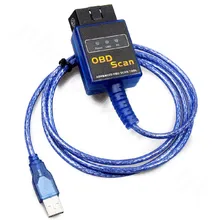 Hotsale new Interface Scan Diagnosis Scaner Mini Elm327 Obdii Obd2 V1.5 Usb Cable