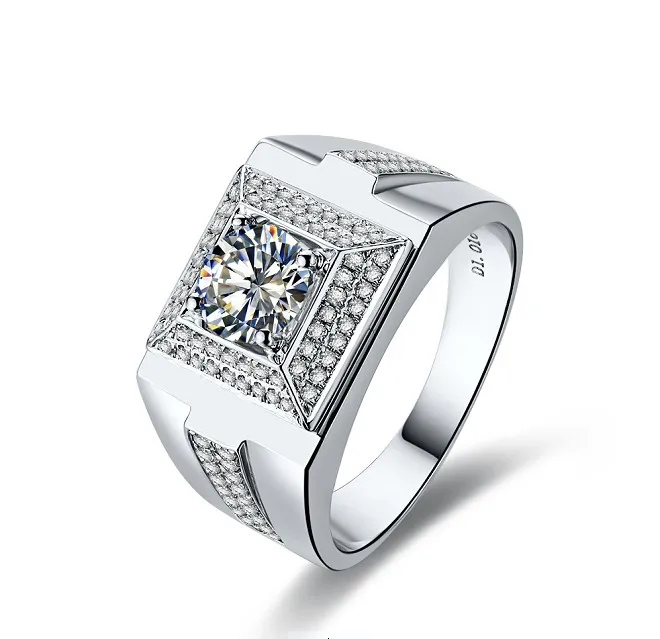 generous men jewelry luxury brilliant 1ct synthetic diamonds ring for man engagement sterling silver white white gold color in rings from jewelry - Cheap Wedding Rings For Men generous men jewelry luxury brilliant 1ct synthetic diamonds ring for man engagement sterling silver white white gold color in rings from jewelry - Cheap Wedding Rings For Men