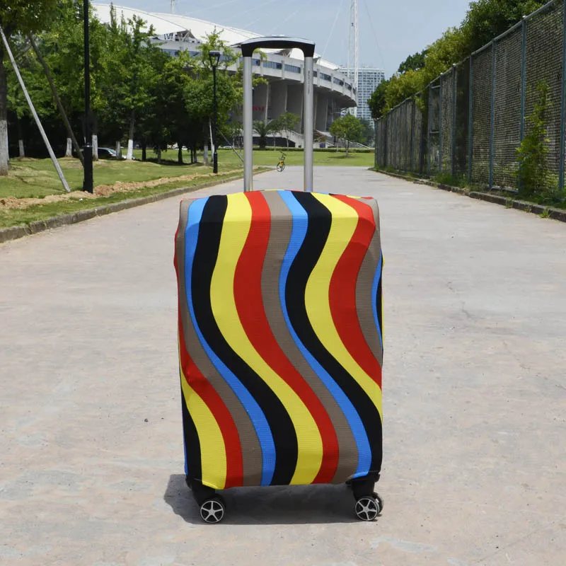 Travel On Road Luggage Cover Protective Suitcase Cover Trolley Case Travel Luggage Dust Cover For 18 To 30 Inch
