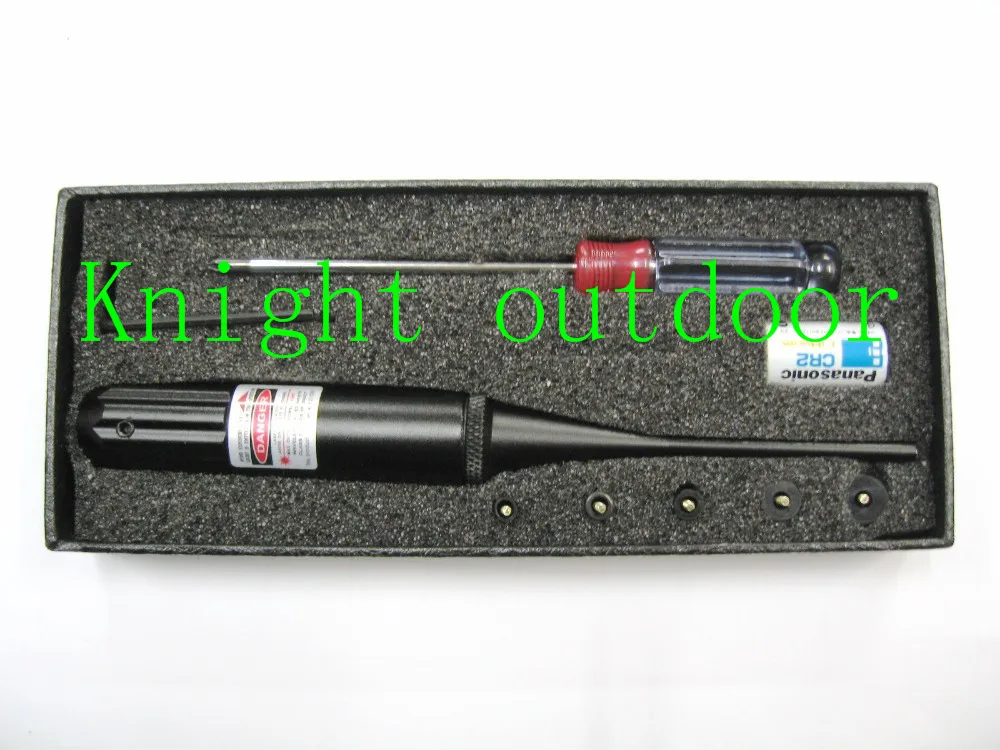 

New Model Tactical red dot sight laser boresighter .22 to .50 five calibers Airsoft hunting rifle Scope bore sighter free ship