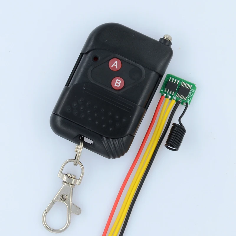 

Low Power Consumption Remote Switch 3V 3.3V 3.6V 3.7V 4.2V 4.5V 5V 2channel Mos RF Wireless Switch Micro Mini Lighting Switch