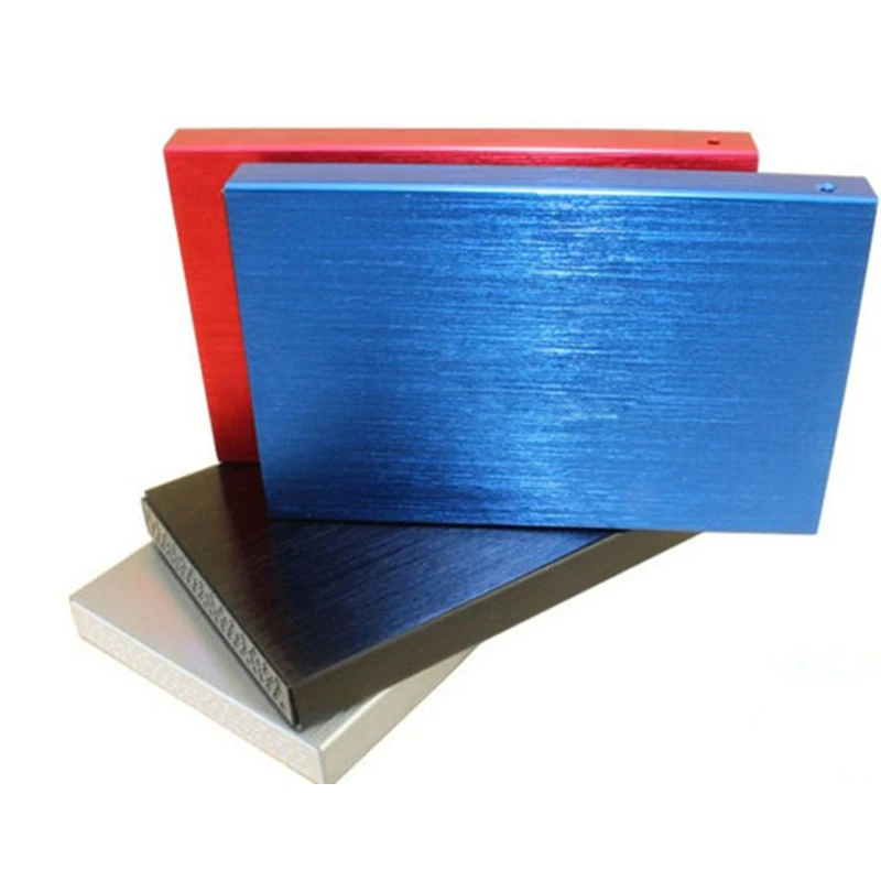 2.5 inch ssd hdd enclosure sata USB 2.0 to SATA desktop hard drive case aluminum hard disco box with USB 2.0 data cable  (7)