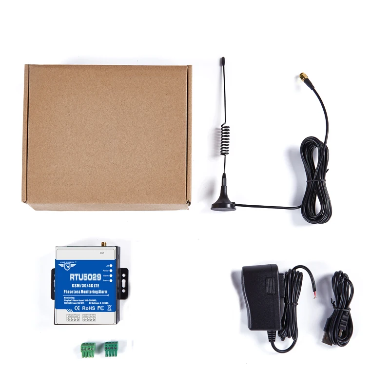 GSM 3G 4G LTE 3 Phase Loss Monitoring Alarm Power Failure Status Value Monitoring support Modbus TCP RTU5029A