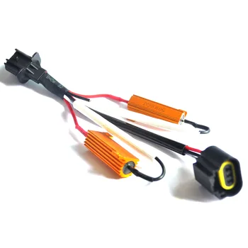 

50W 6Ohm Headlight Load Resistor Fog Lamps Decoder LED Canbus Connection Resistance Fog Lights M8617