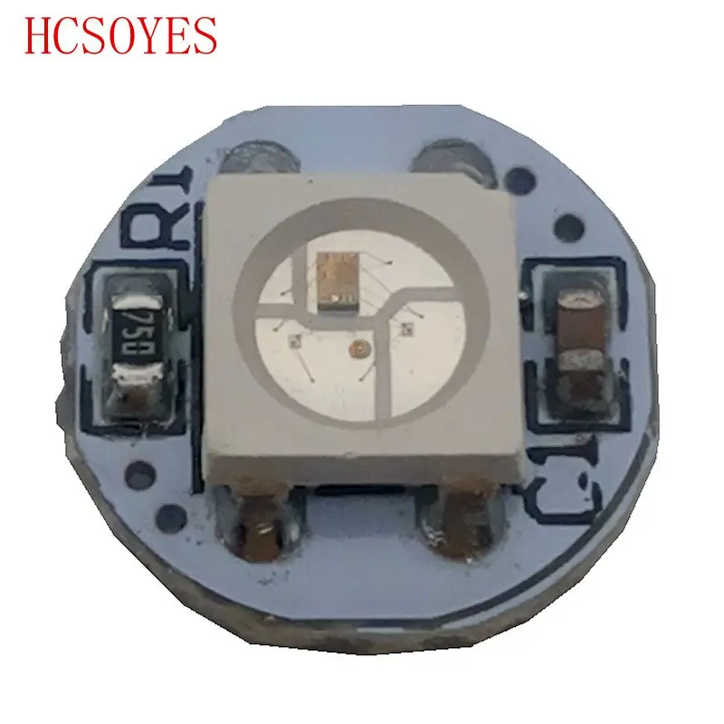 DC 5 v WS2812B (10 ~ 50 шт.)/партия белый/черный светодиодный радиатор индивидуально