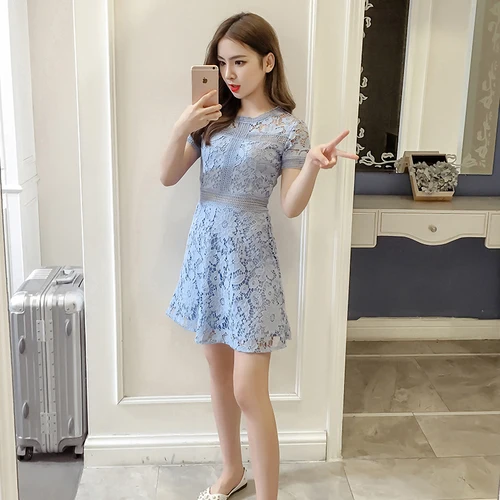 Fitaylor 2018 Summer Hollow Out Sexy Club Lace Dress Women O Neck Short Sleeve Vintage White Dress Female Evening Party Dresses Fitaylor 2018 Summer Hollow Out Sexy Club Lace Dress Women O Neck Short Sleeve Vintage White Dress Female Evening Party Dresses