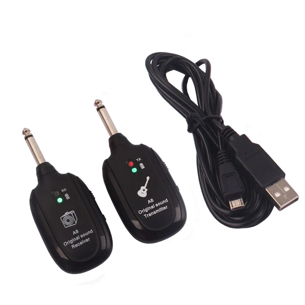 

HLBY 1 set A8 Original sound Receiver and sound Transmitter Black