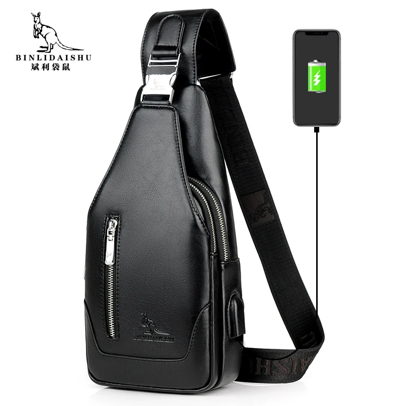 BLds usb charge one font b shoulder b font font b bag b font font b