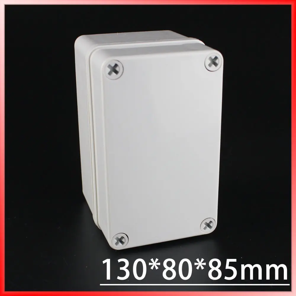 

130*80*85MM IP67 Waterproof Plastic Electronic Project Box w/ Fix Hanger Plastic Waterproof Enclosure Box Housing Meter Box