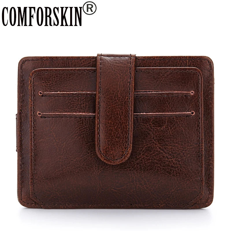 

Multi-card Bits Double Sizes Available Large Capacity Unisex Credit Card Holders 2017 Hot Selling Leather Universal ID Card Case