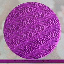 Цельнокроеное платье благоприятные облака узор акриловая скалка для помадки торт сахарный поделка украшения инструменты для выпечки печенья