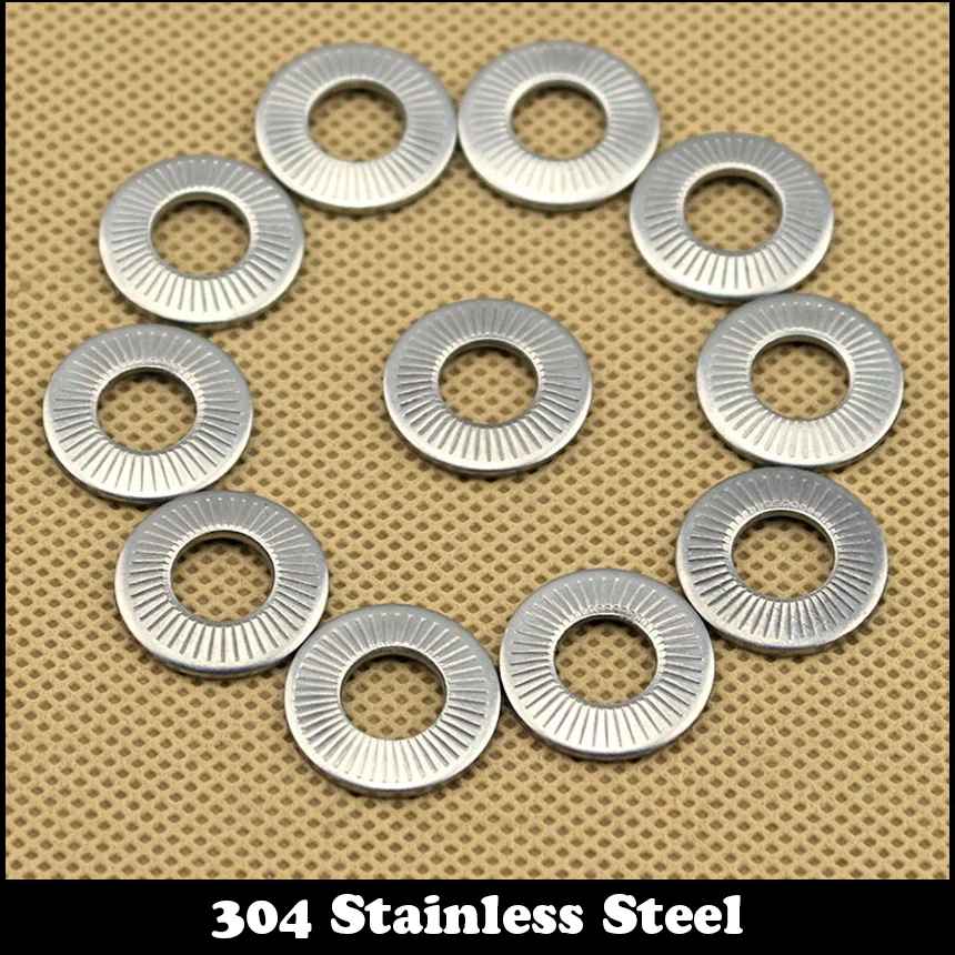 20pcsM8304StainlessSteelClinchCurvedSaddleSingleCoilSpring