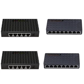 

5/8 Ports Gigabit Switch Desktop RJ45 Ethernet Switch 10/100/1000mbps Lan Hub Switch Hot Sale