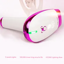 Новое поступление постоянного домашнего использования IPL с ЖК-лазер для удаления волос Эпилятор