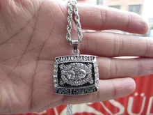High quality 1980 Oakland raiders super bowl championship Pendant Necklace with Chain fan gift Free shiping