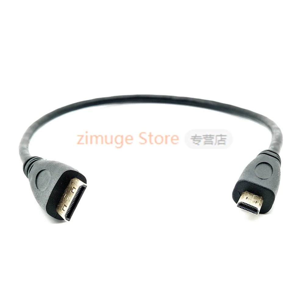 Мини-micro HDMI папа-папа HDMI адаптер из чистой меди линия высокого качества антенный кабель