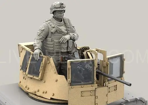 

1/35 Resin Kits US Car Weapon Station Operator 1pc (only the figures)
