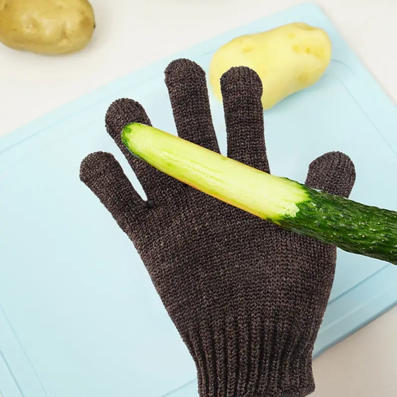 

1 Pair Cleaning Gloves Peeled Potato Cleaning Kitchen Vegetable Fruits Skin Scraping Fish Scale Household Gloves Newest