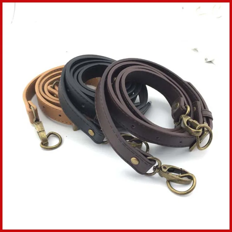 

110~128CM adjustable Line pressing two-sided Add long ClassicMessenger Bag leather Handle DIY Lady Handbag accessories