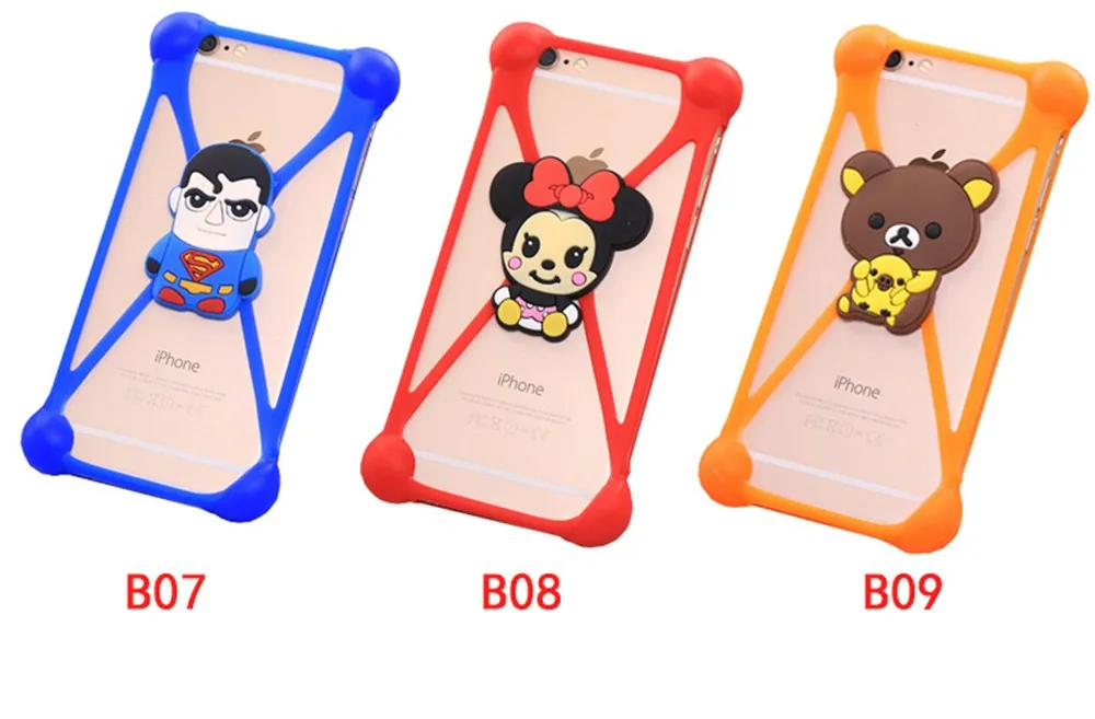 Silicone Soft Rubber 3D Cartoon Phone Case (22)