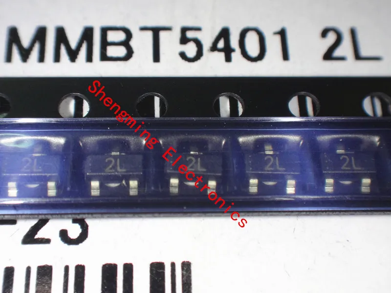 

100PCS 2N5401 MMBT5401 2L SOT-23 SMD PNP transistor