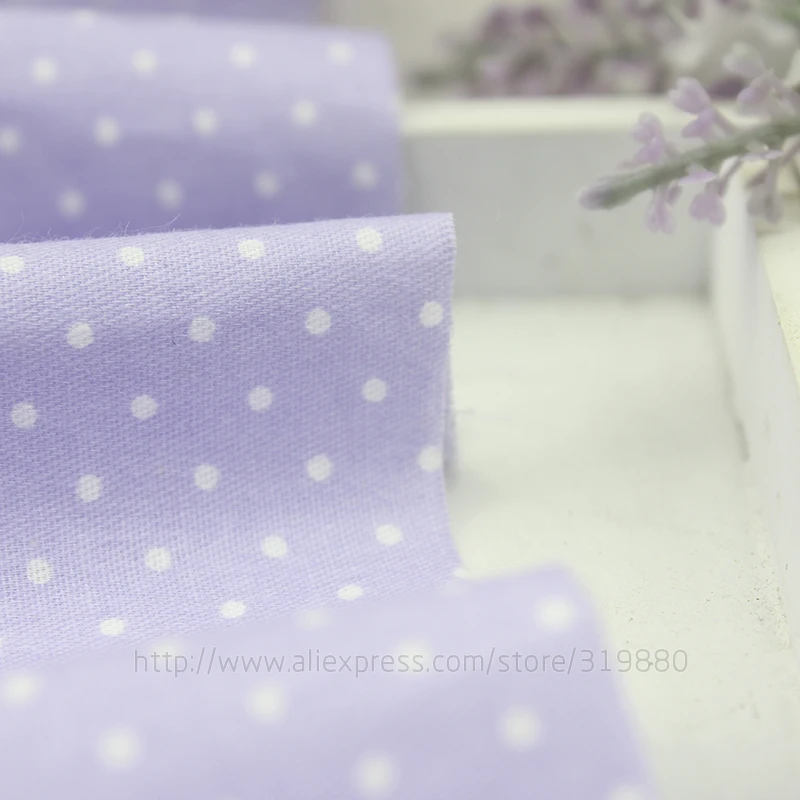 TIANXINYUE 5 шт. Фиолетовый 40*50 см хлопок Ткань DIY шитье лоскутное детские сумки для кровати Тильда кукла ткань текстильная ткань для дома