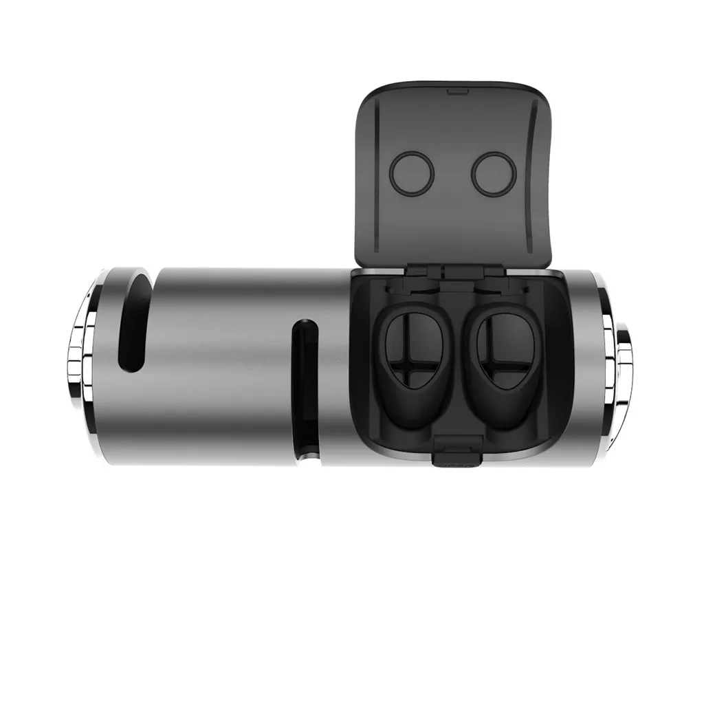 

Twin Wireless Mini Bluetooth Earphones with Mic Wireless Sports Headset Stereo Noise Cancelling Headset and charging box 6.4A